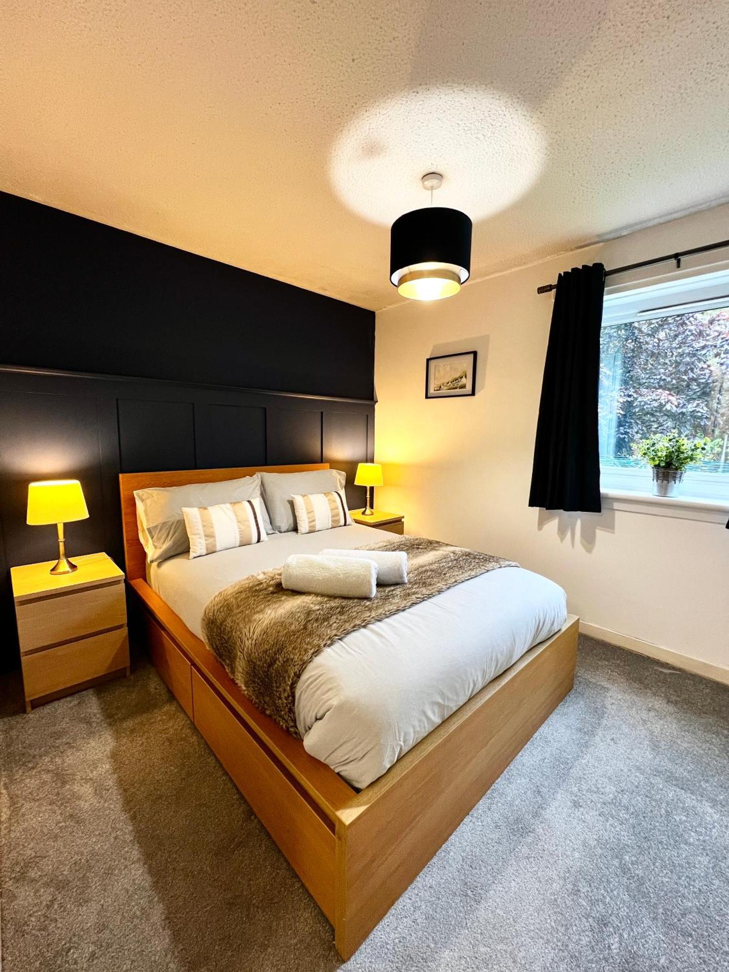 Ground Floor Flat With Free Parking & Wifi Apartment Glasgow Luaran gambar