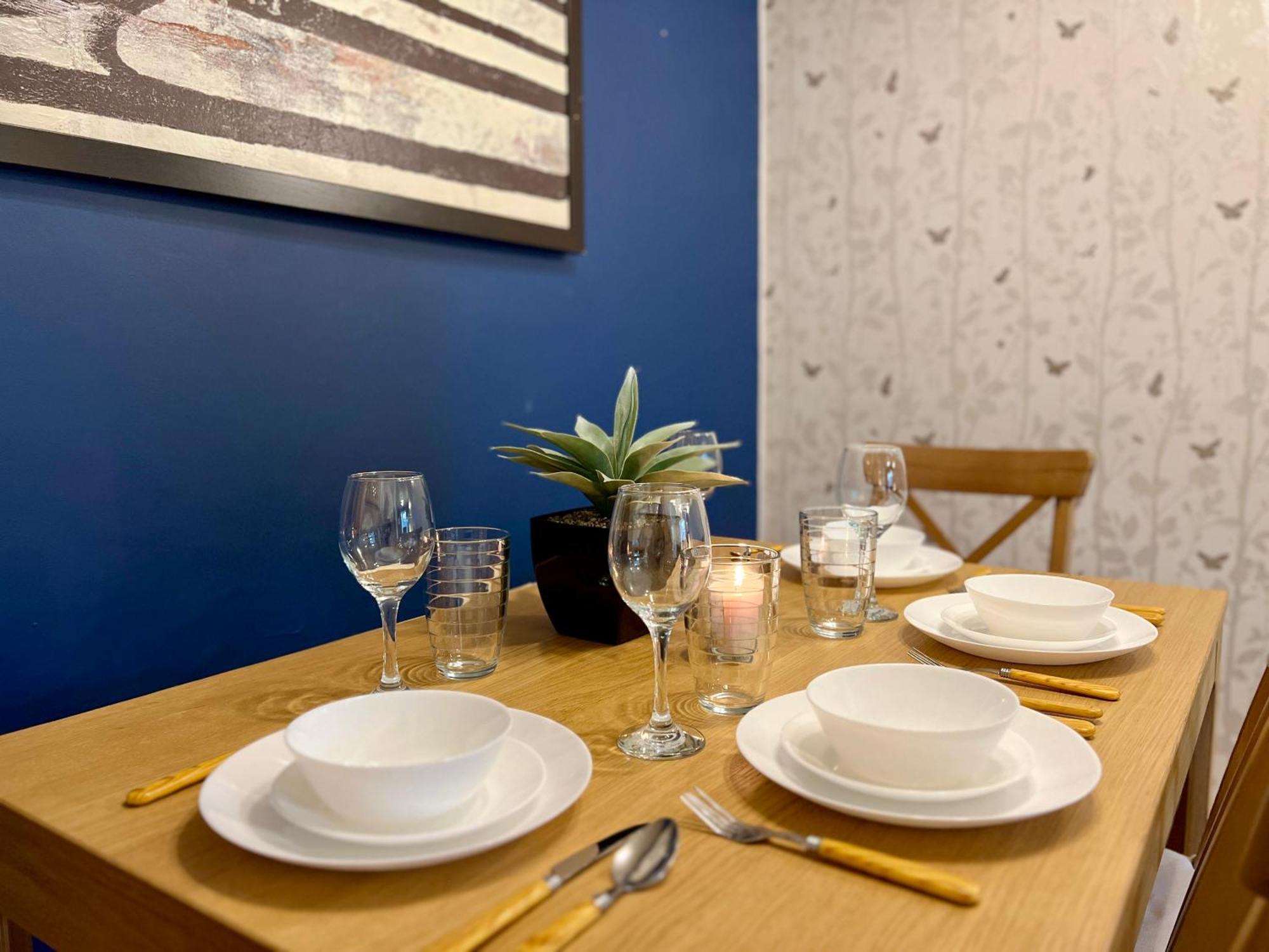Ground Floor Flat With Free Parking & Wifi Apartment Glasgow Luaran gambar